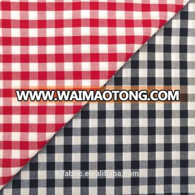 100 cotton yarn dyed check shirt fabric