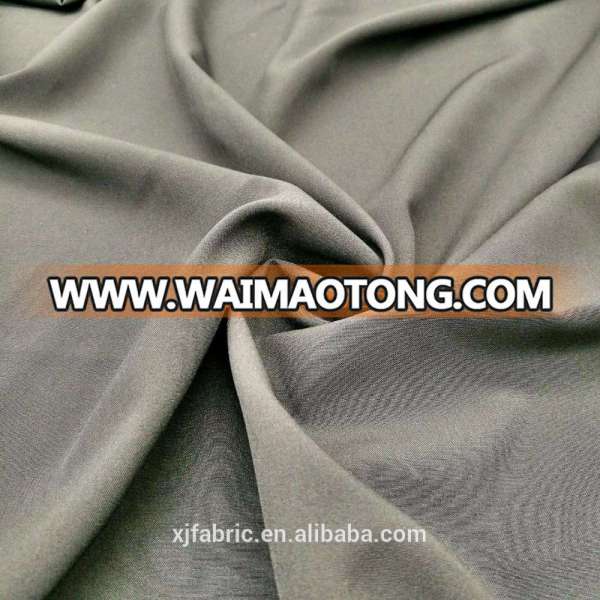 Polyester spandex 4 way stretch pongee fabric